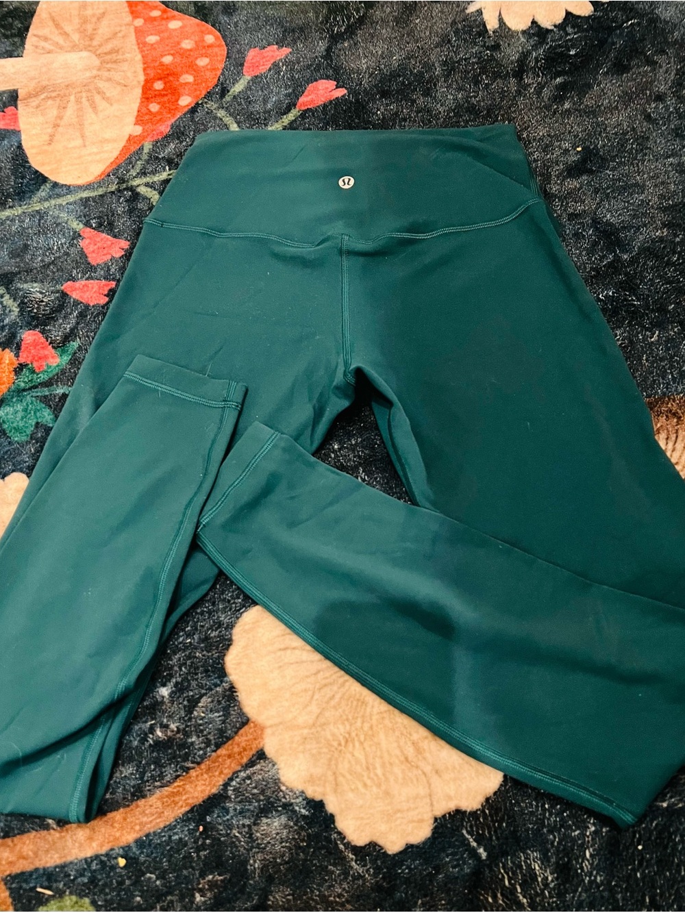 lululemon athletica Deep Teal High-Rise Leggings